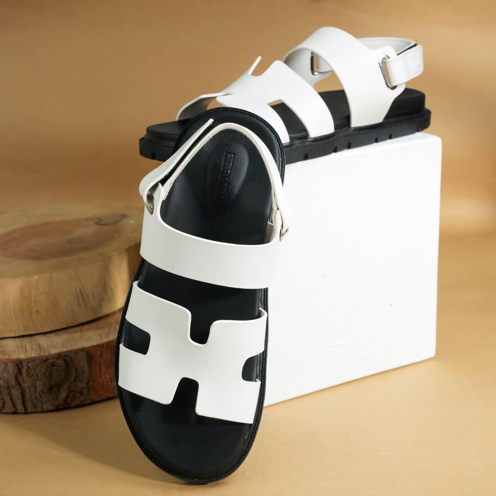 Genius Sandals White - ShoesRepublic 