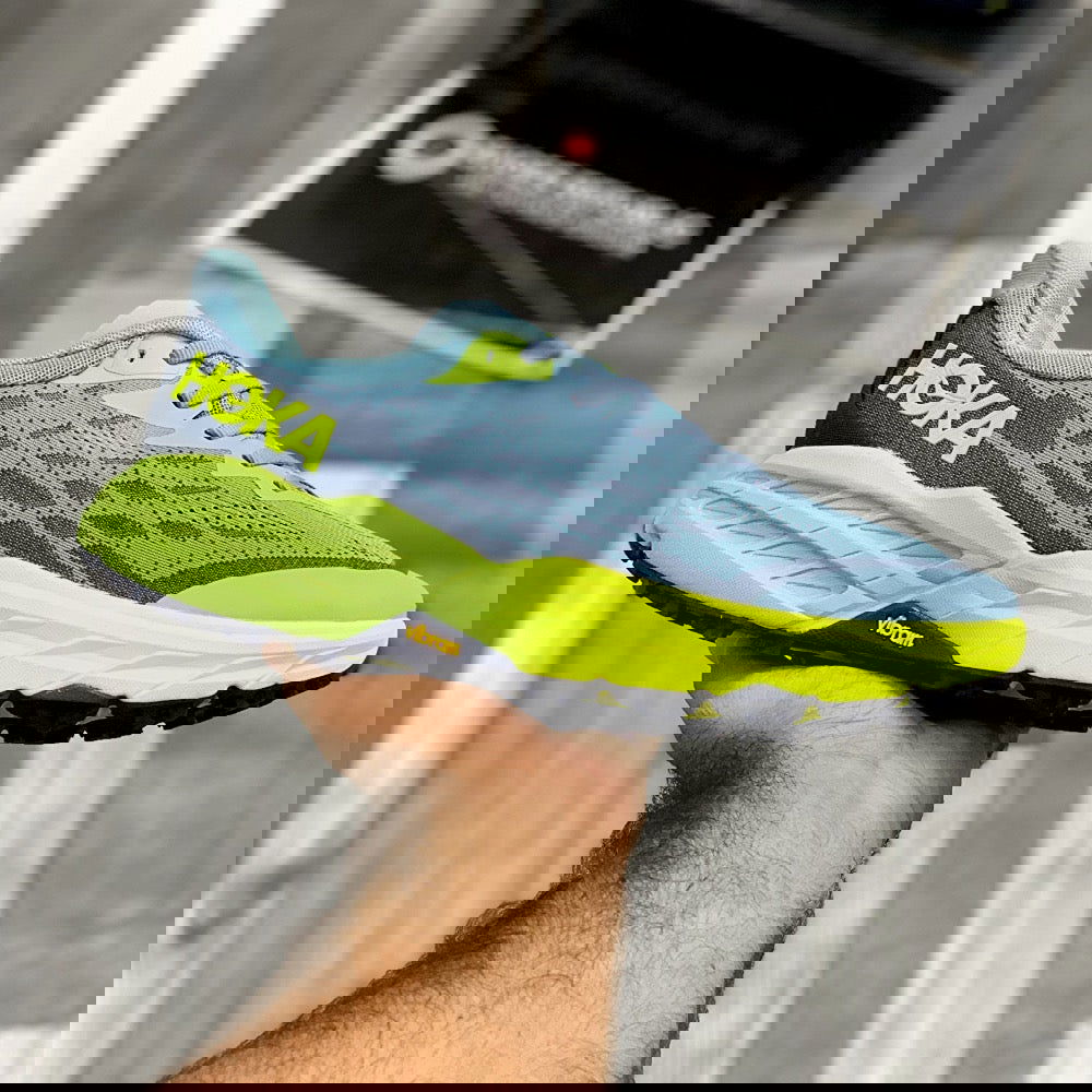 Hoka SpeedGoat 5 (Blue Neon Duo) - ShoesRepublic 