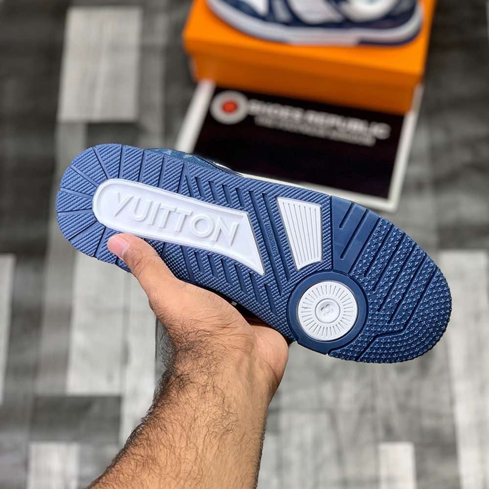 Lo-Vi Trainers Navy | Versatile Style, Easy to Match - ShoesRepublic 