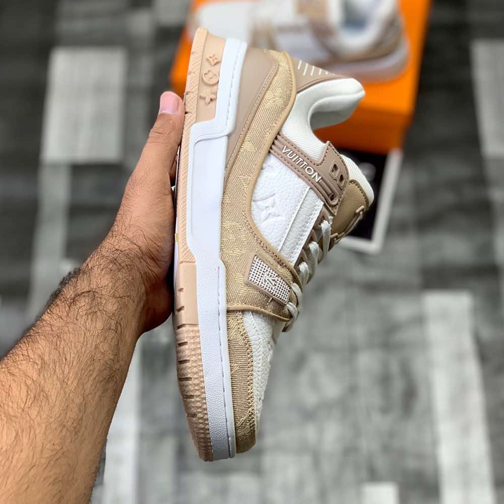 Lo-Vi Trainers Wheat | Earthy Tones, Casual Vibes - ShoesRepublic 