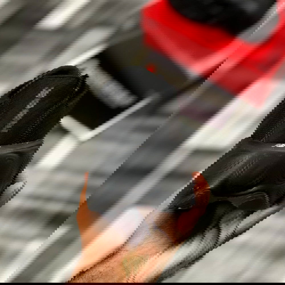 NB Fresh Foam X More V5 (All Black) - ShoesRepublic 