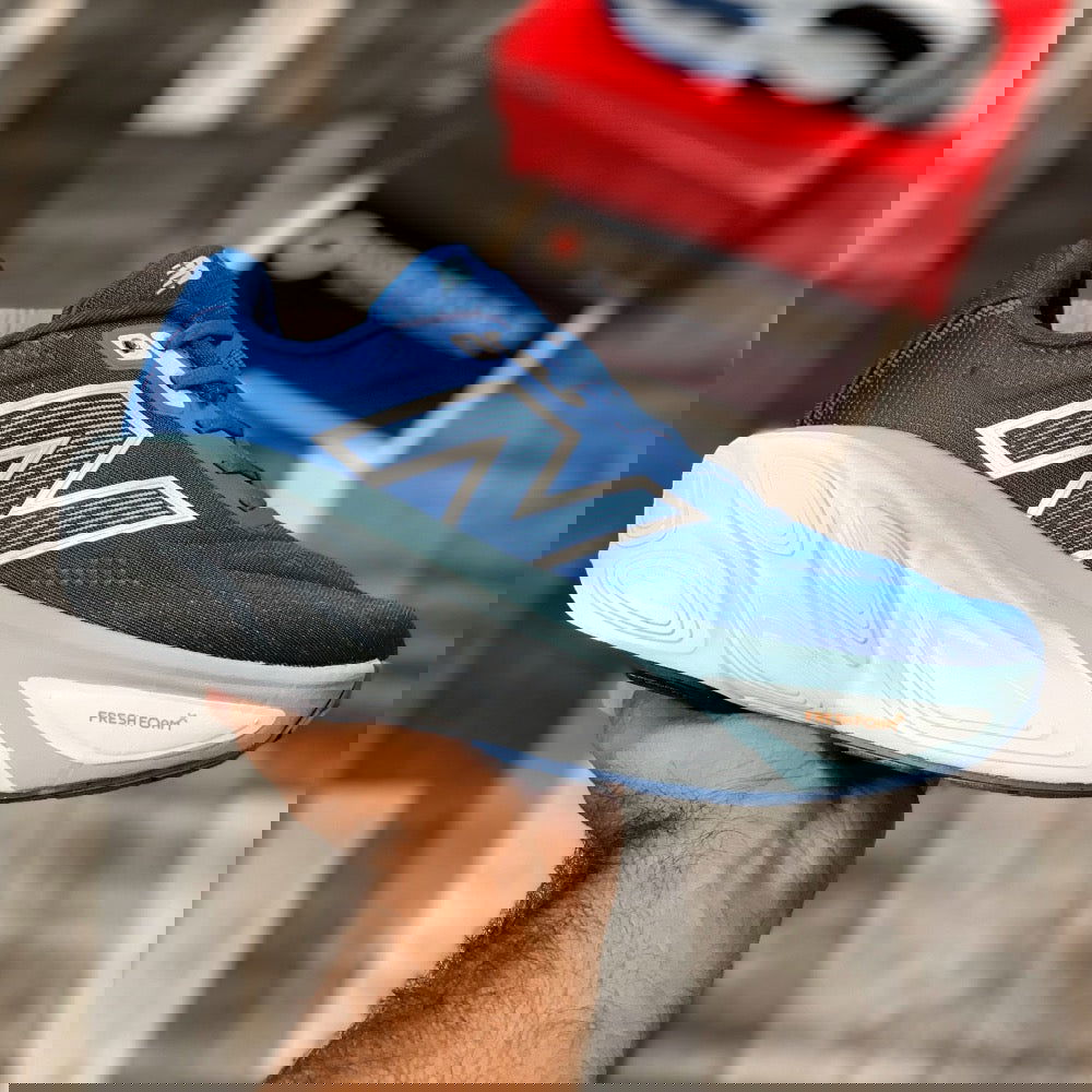 NB Fresh Foam X More V5 (Blue) - ShoesRepublic 