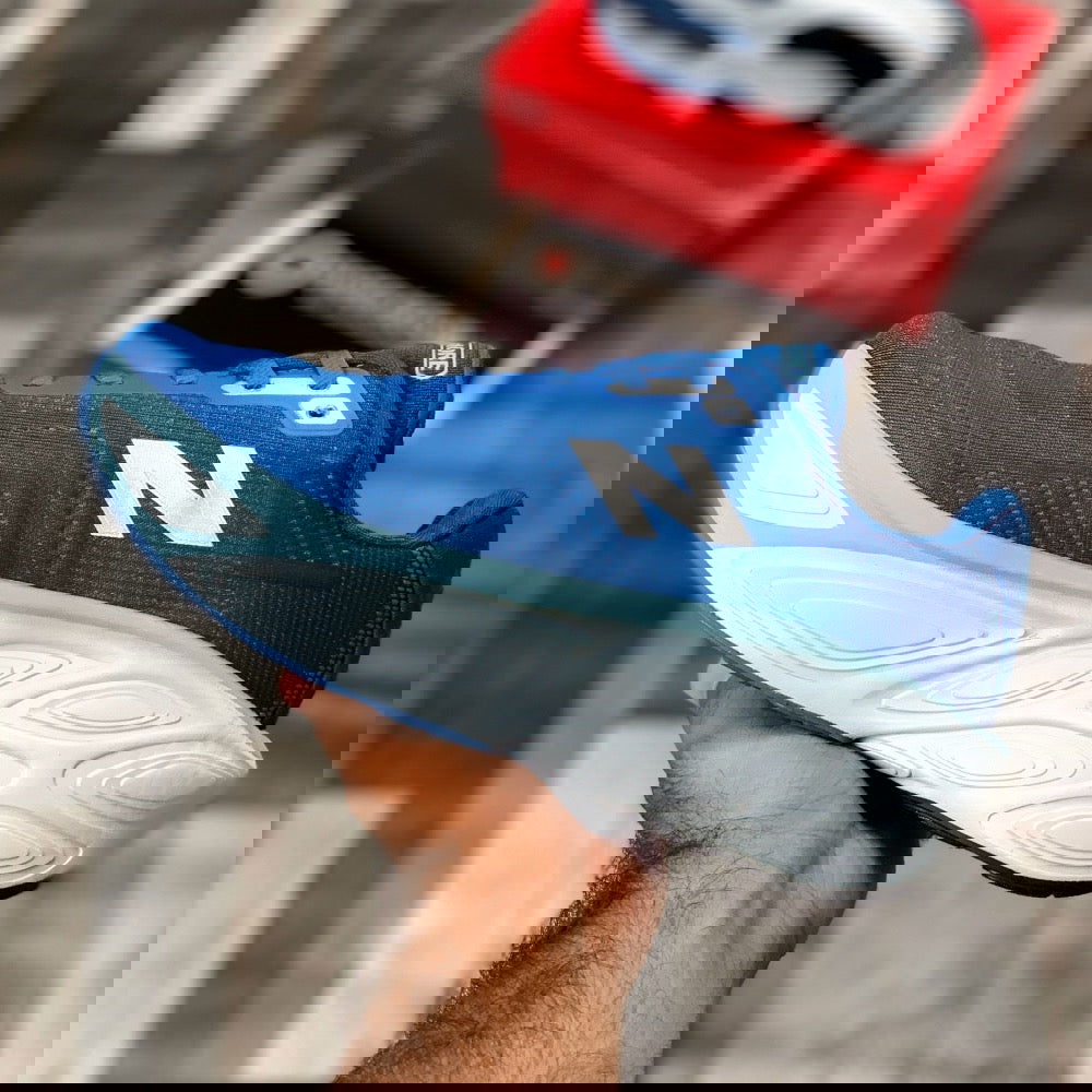 NB Fresh Foam X More V5 (Blue) - ShoesRepublic 