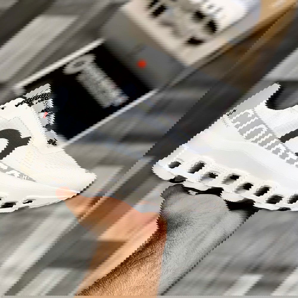 On Cloud Monster (White Black) - ShoesRepublic 