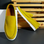Suede Loafer Solar Bloom- 100% Pure Suede Leather