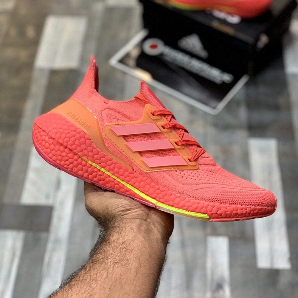 Ultraboost 21 Vivid - Eye-Catching Running Shoes - ShoesRepublic 