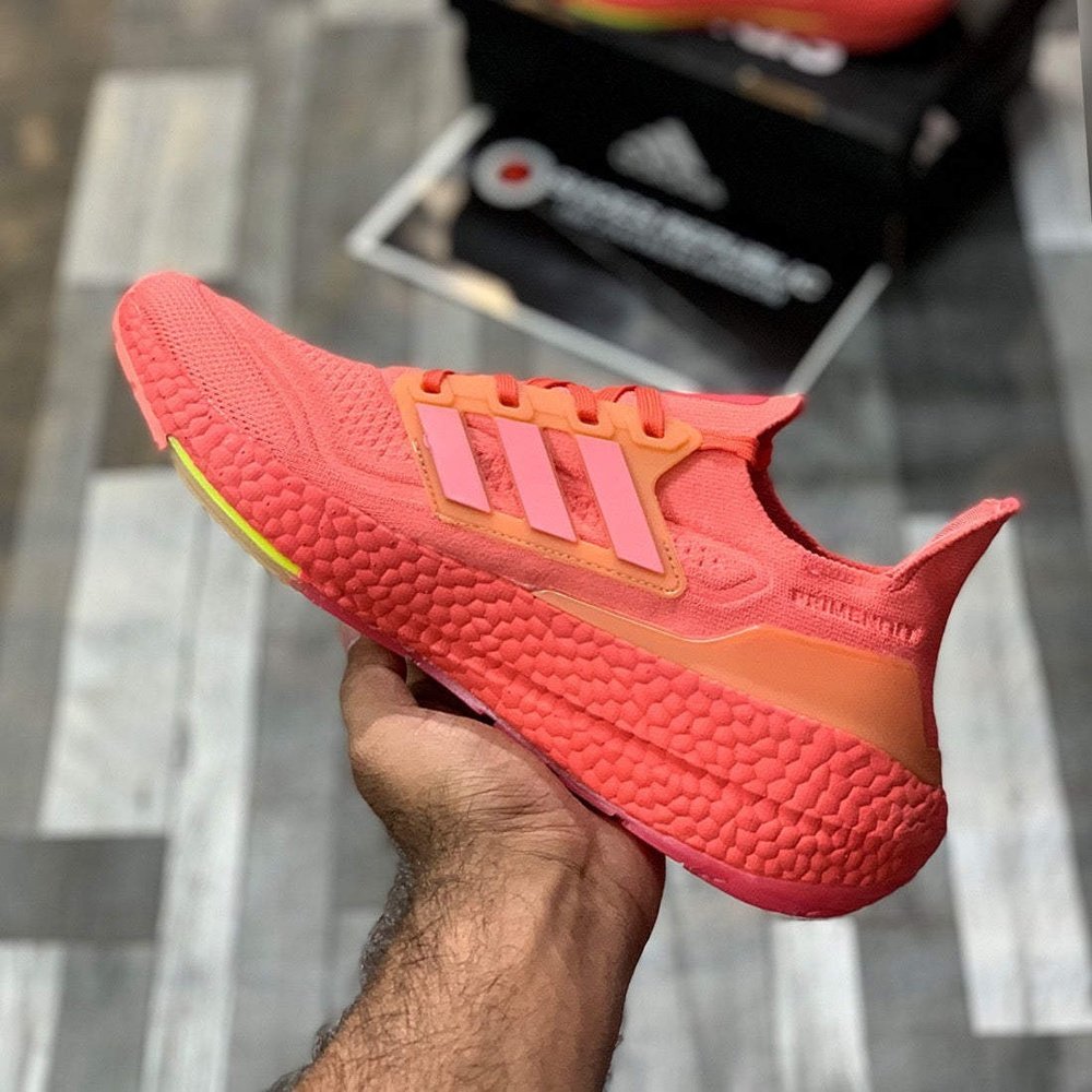 Ultraboost 21 Vivid - Eye-Catching Running Shoes - ShoesRepublic 