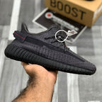 Yeeezzyy 350 v2 (Triple Black) 1:1 UA batch - ShoesRepublic 
