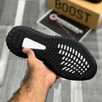 Yeeezzyy 350 v2 (Triple Black) 1:1 UA batch - ShoesRepublic 