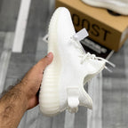Yeeezzyy 350 v2 (Triple White) 1:1 UA batch - ShoesRepublic 