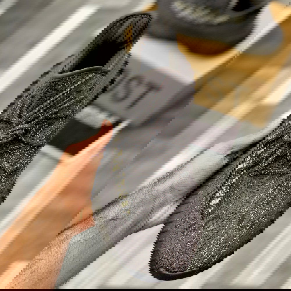 Yeeezzyy 350 v2 x Diiorr Reflectiive (Pirate Black) Real Boost Premuiim Batch - ShoesRepublic 