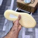Yeeezzyy 350 v3 Glow (Ice) Real Boost Premuiim Batch - ShoesRepublic 