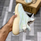 Yeeezzyy 350 v3 Glow (Ice) Real Boost Premuiim Batch - ShoesRepublic 