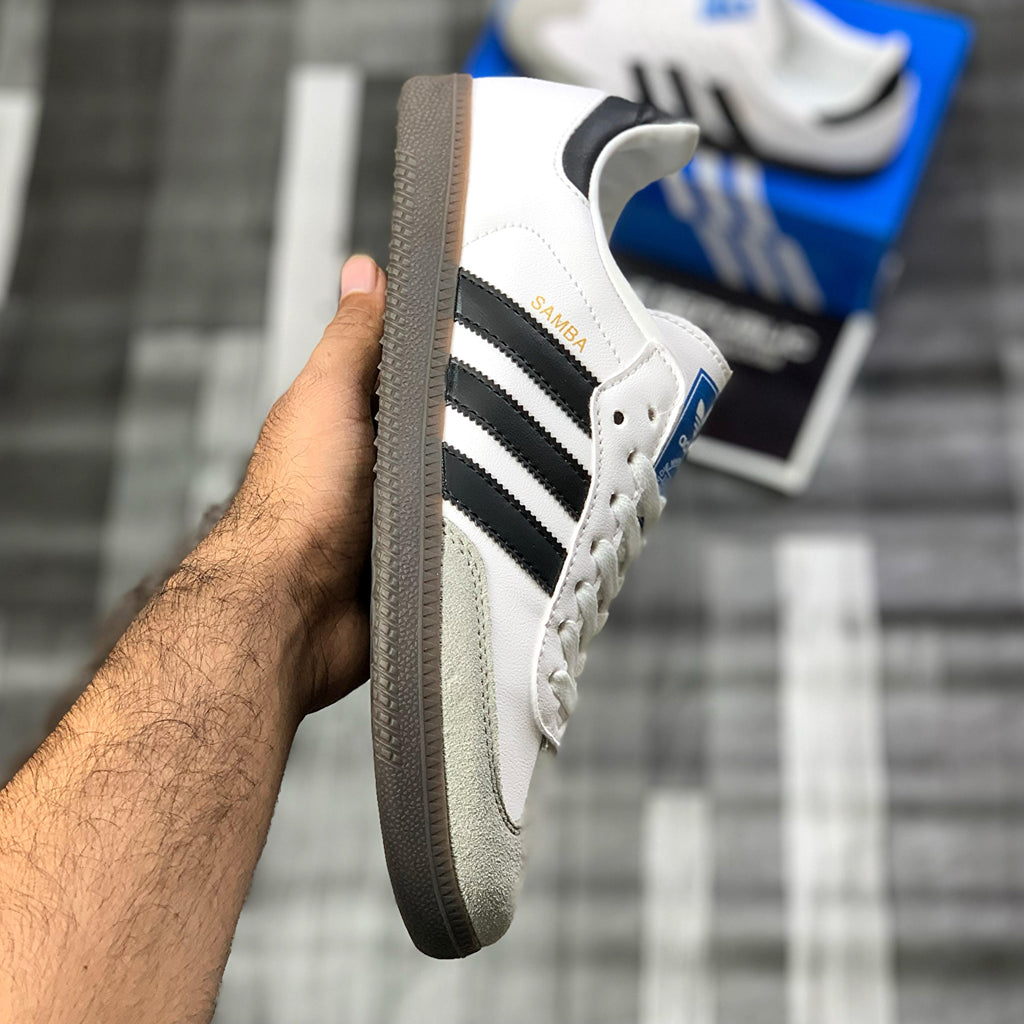Adii Samba (White Black) Premium Batch